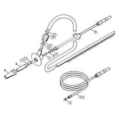 Genuine Stihl RE281 PLUS / O - Pipe cleaning kit, Wet sand jet-stream kit