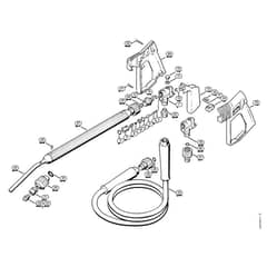Genuine Stihl RE330 K / G - Spray gun, Spray lance/wand