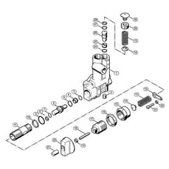 Genuine Stihl RE560 W / E - Regulation valve block