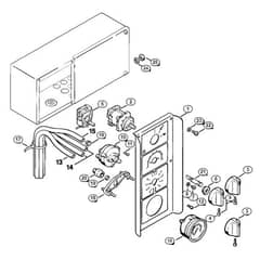 Genuine Stihl RE630 W / K - Instrument panel
