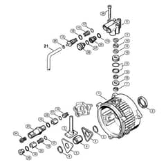 Genuine Stihl RE640 W / C - Pump housing