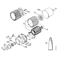 Genuine Stihl RE700 K / E - Electric motor 220/230V