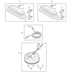 Stihl RE80.0 - Accessories Re 80 - 170 Plus 02 - Parts Diagram