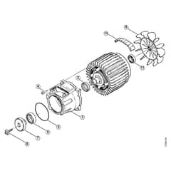 Genuine Stihl RE820 KM / E - Electric motor 220V
