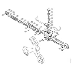 Genuine Stihl RE830 W / C - Regulation valve block