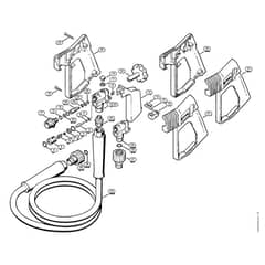 Genuine Stihl RE830 W / N - Spray gun