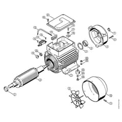 Genuine Stihl RE840 W / A - Electric motor