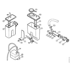 Genuine Stihl RE840 W / W - Water tank  X 35 800 836