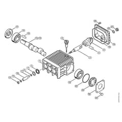 Genuine Stihl RE880 W / B - Pump housing