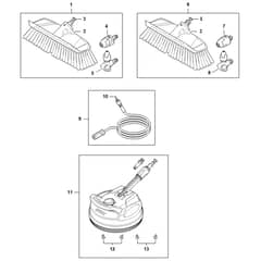 Stihl RE90 - Accessories Re 80 - 170 Plus 02 - Parts Diagram