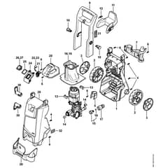 Stihl RE90 - Chassis - Parts Diagram