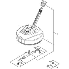 Stihl RE90 - Surface Cleaner Ra 82 ⇥ 06-2019 - Parts Diagram