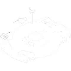Toro Recycler S55ABC 55cm - 21772 (410000000 - 411999880) Decal