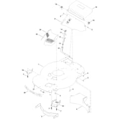 Toro Recycler S55AWST 55cm - 21774 (412900000 - 417399999) Housing