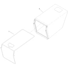 Toro Recycler S55AWST 55cm - 21774 (412900000 - 417399999) Rear Bag