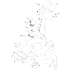 Toro Recycler S55AWST 55cm - 21774 (417400000 - 418320716) Housing