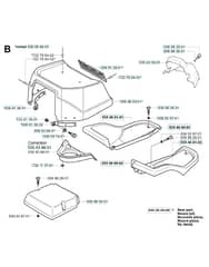 Husqvarna RIDER 11 BIOCLIP - Hood