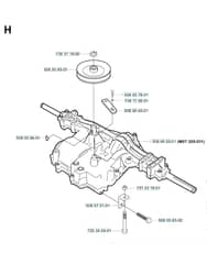 Husqvarna RIDER 11 BIOCLIP - Transmission
