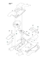 Husqvarna RIDER 11C - Cover 2