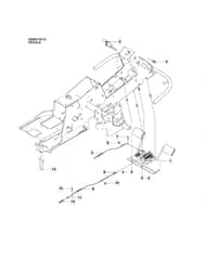 Husqvarna RIDER 11C - Pedals