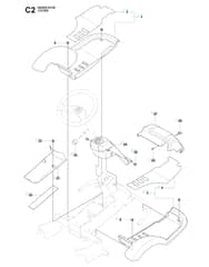 Husqvarna RIDER 11R - Cover