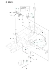 Husqvarna RIDER 11R - Mower Lift & Deck Lift