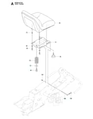 Husqvarna RIDER 11R - Seat