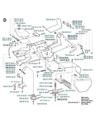 Husqvarna RIDER 13 BIOCLIP - Chassis & Frame