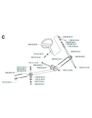 Husqvarna RIDER 13 BIOCLIP - Steering