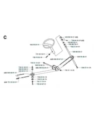 Husqvarna RIDER 13 R SPECIAL - Steering