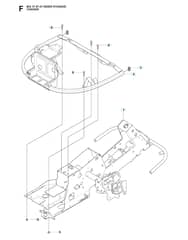 Husqvarna RIDER 155 AWD - Chassis & Frame