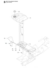 Husqvarna RIDER 155 AWD - Fuel System