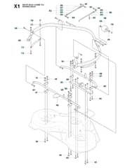 Husqvarna RIDER 155 - Protection Frame 2