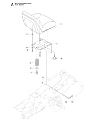 Husqvarna RIDER 155 - Seat