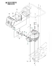 Husqvarna RIDER 15 C - Engine
