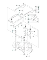 Husqvarna RIDER 15T AWD - Mower Deck & Cutting Deck