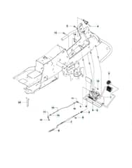 Husqvarna RIDER 15T AWD - Pedals