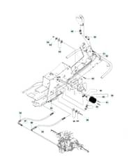 Husqvarna RIDER 15T AWD - Steering 3