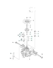 Husqvarna RIDER 15T AWD - Transmission 2