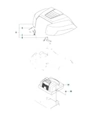 Husqvarna RIDER 15T - Cover