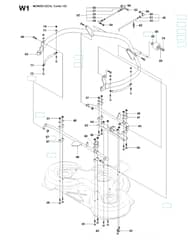 Husqvarna RIDER 15V2S AWD - 103cm Cutting Deck 2