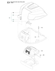 Husqvarna RIDER 15V2S AWD - Hood
