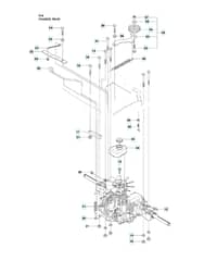 Husqvarna RIDER 16 - Chassis Rear 2