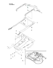 Husqvarna RIDER 16C AWD - Attatchments