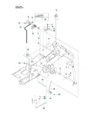 Husqvarna RIDER 16C AWD - Mower Lift & Deck Lift