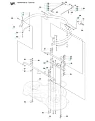 Husqvarna RIDER 175 AWD - 103cm Cutting Deck 2