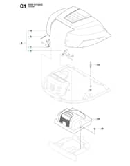 Husqvarna RIDER 175 AWD - Hood