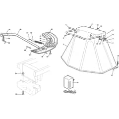 Rider 28 H - 2015-2020 - 2T0220287/AT5 - Atco Ride On Mower Optionals Diagram
