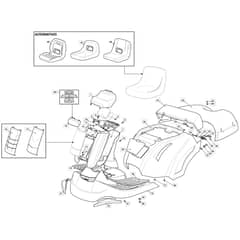 Rider 72M - 2020-2023 - 2T0110483/MC - Mountfield Ride On Mower Body Diagram