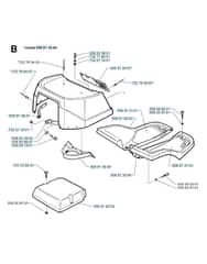 Husqvarna RIDER 970HST BIOCLIP - Hood